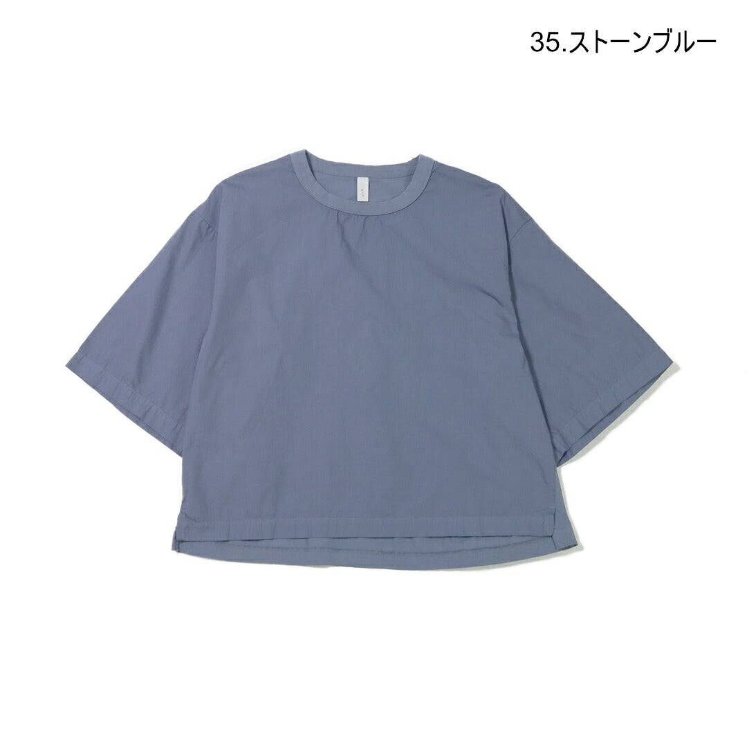 Ya2/【20%OFF】プリットprit/カットソー/47/2サイロプレミアム天竺切替5分袖ビッグスリーブTシャツ/P91637/レディース【正規取扱】