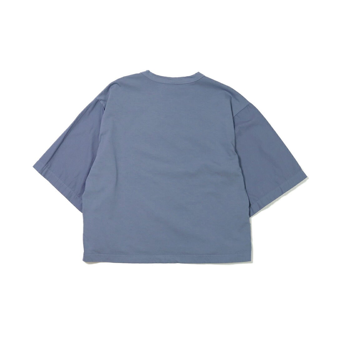 Ya2/【20%OFF】プリットprit/カットソー/47/2サイロプレミアム天竺切替5分袖ビッグスリーブTシャツ/P91637/レディース【正規取扱】