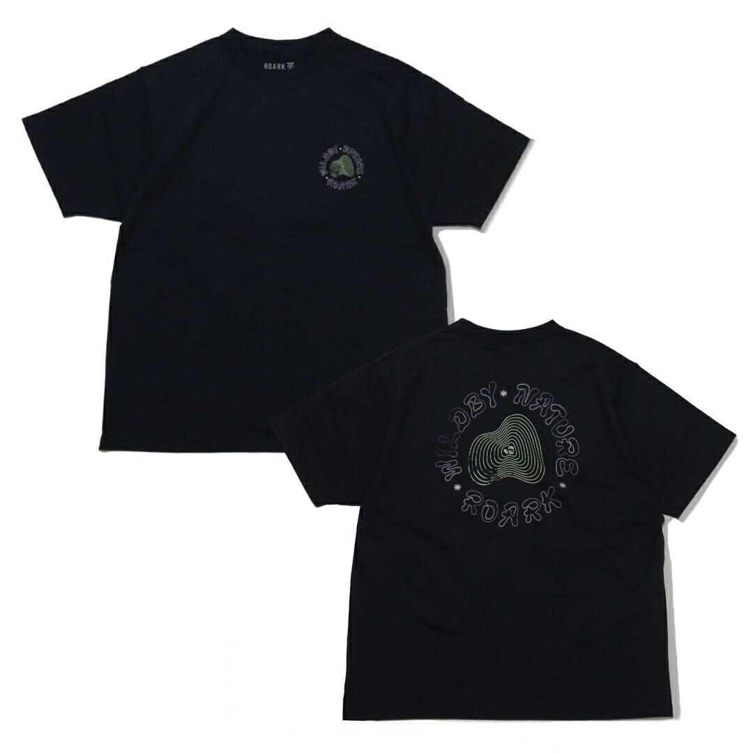 Ya2/ロアークリバイバルROARKREVIVAL/Tシャツカットソー/WILDBYNATUREファインテックドライTシャツ/RTJF1222/メンズ【正規取扱】
