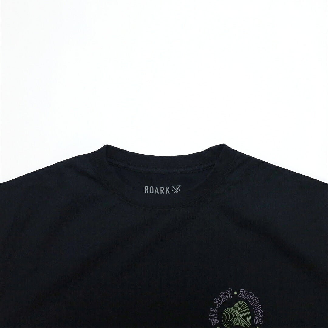 Ya2/ロアークリバイバルROARKREVIVAL/Tシャツカットソー/WILDBYNATUREファインテックドライTシャツ/RTJF1222/メンズ【正規取扱】