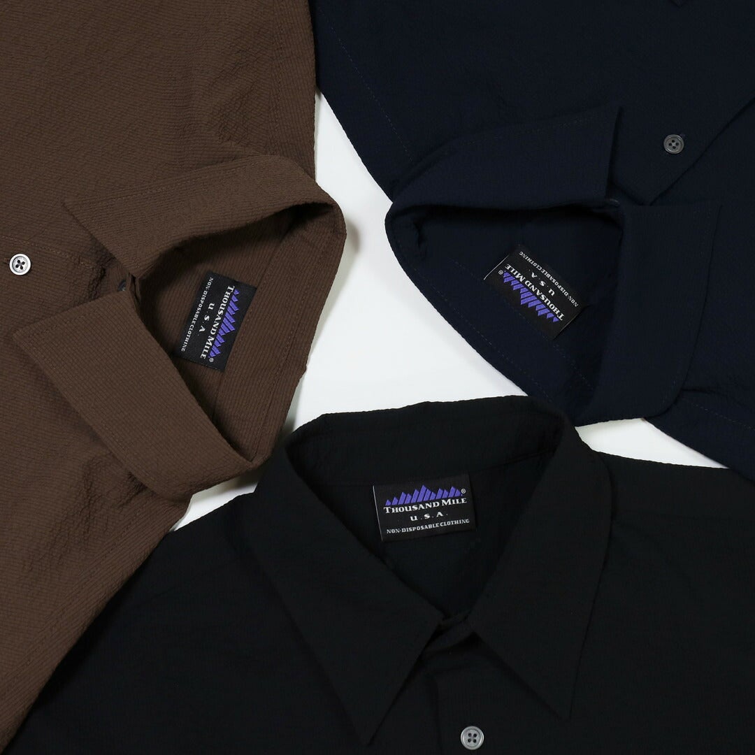 Ya2/【20%OFF】サウザンドマイルTHOUSANDMILE/シャツ/ショートスリーブシャツシアサッカー/TM261SS00201/メンズ【正規取扱】