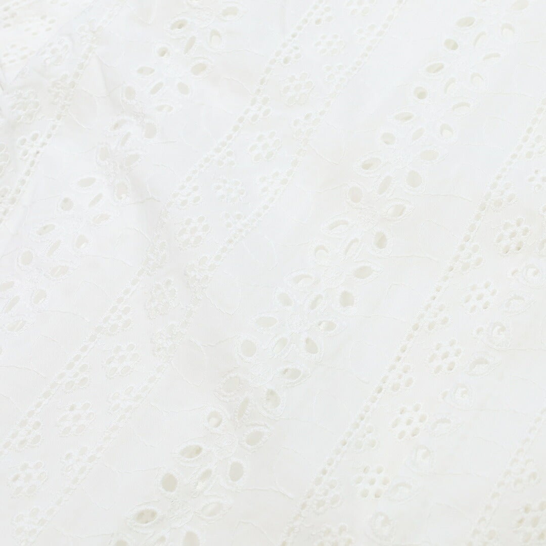 Ya2/【20%OFF】ヴァンソンエミレイユVincentetMireille/シャツブラウス/コットンレースシアーオープンカラーブラウスシャツ/VM261HB11032/レディース【正規取扱】