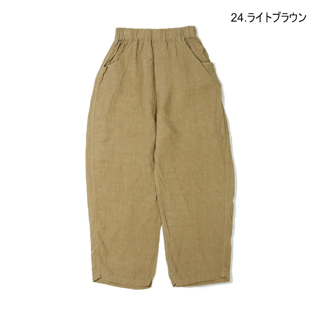ナル NARU/40フレンチリネン ノッポパンツ 654860BE/パンツ