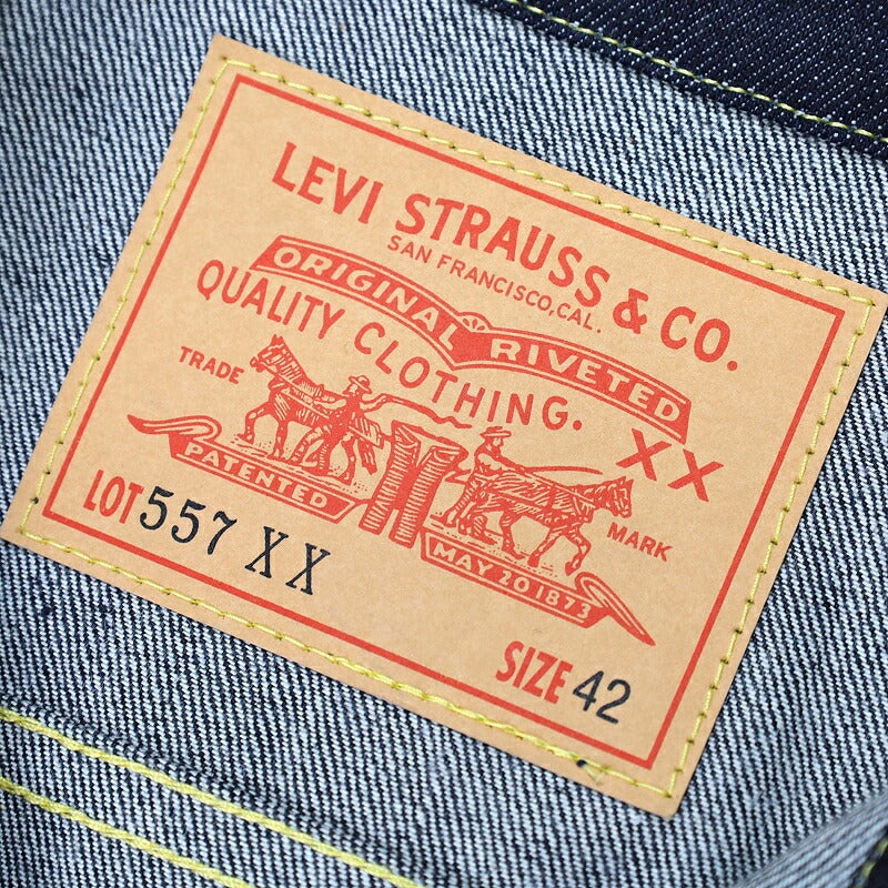 Ya2/リーバイスLEVI'S/デニムジャケット/Gジャン/TYPE3「557XX」完全復刻モデル/74998-0003/メンズ【正規取扱】