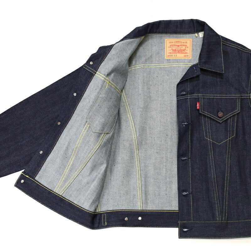 Ya2/リーバイスLEVI'S/デニムジャケット/Gジャン/TYPE3「557XX」完全復刻モデル/74998-0003/メンズ【正規取扱】