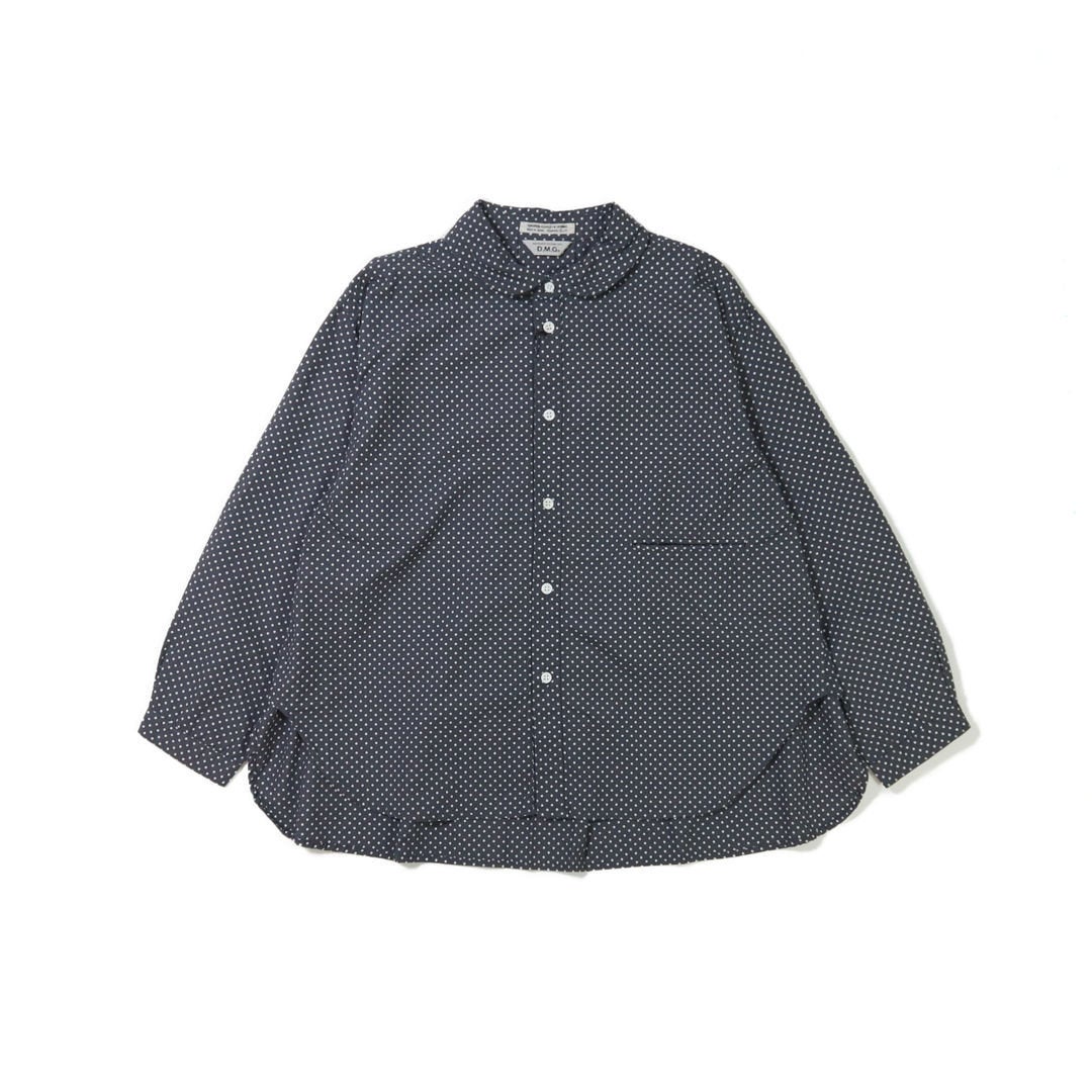 Ya2/ブロカントBrocante/シャツブラウス/ブロードドットラウンドカラーシャツ/16-0792X/レディース【正規取扱】