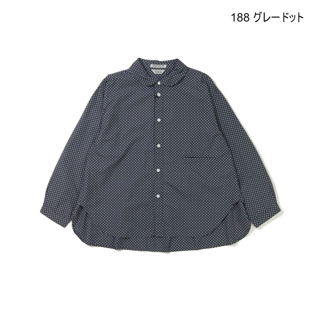 Ya2/ブロカントBrocante/シャツブラウス/ブロードドットラウンドカラーシャツ/16-0792X/レディース【正規取扱】