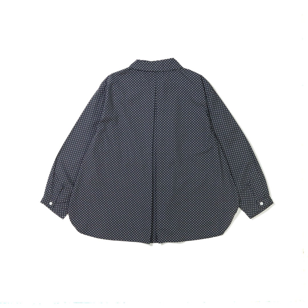 Ya2/ブロカントBrocante/シャツブラウス/ブロードドットラウンドカラーシャツ/16-0792X/レディース【正規取扱】