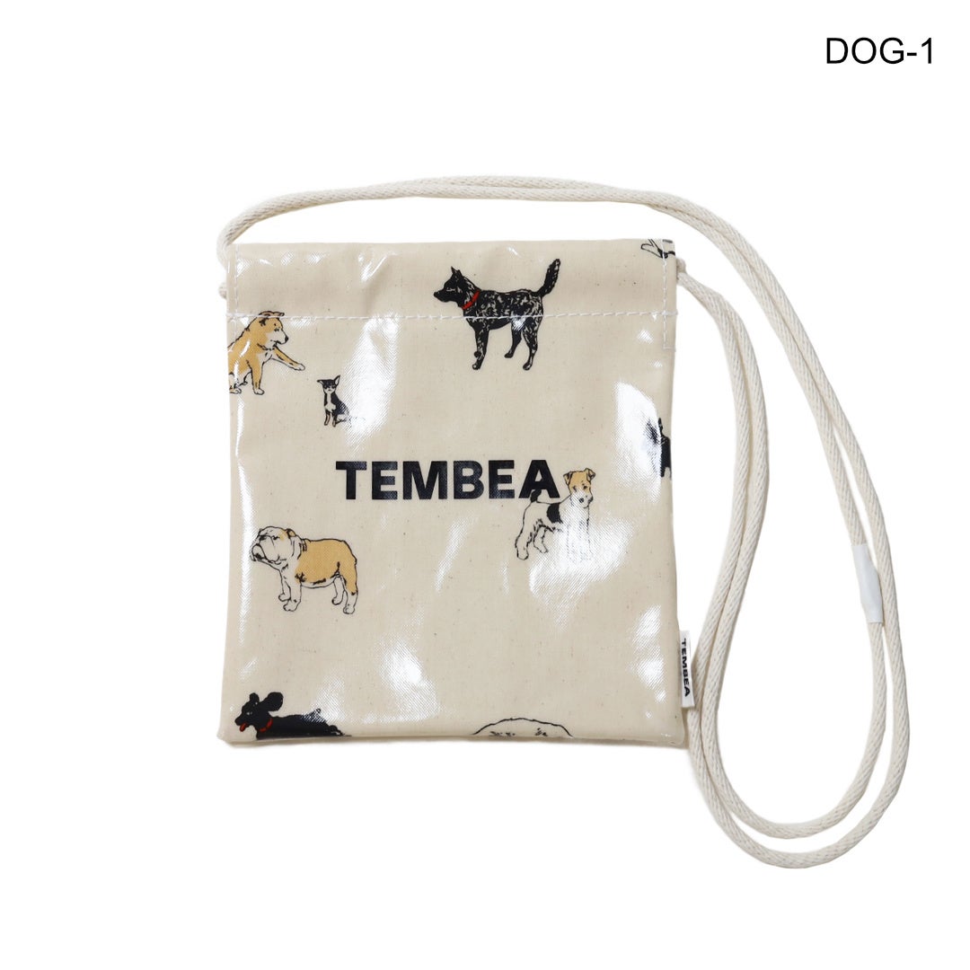 テンベア TEMBEA/ドッグ柄 巾着 POCHETTE TMB-2586H/巾着 ポシェット