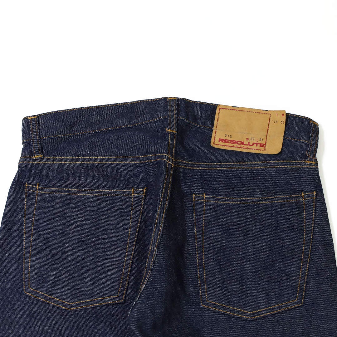 リゾルト RESOLUTE/ジップフライジーンズ ワンウォッシュ 505model 712-94