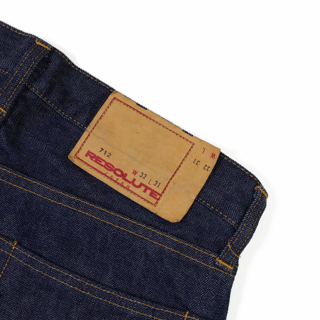 リゾルト RESOLUTE/ジップフライジーンズ ワンウォッシュ 505model 712-94
