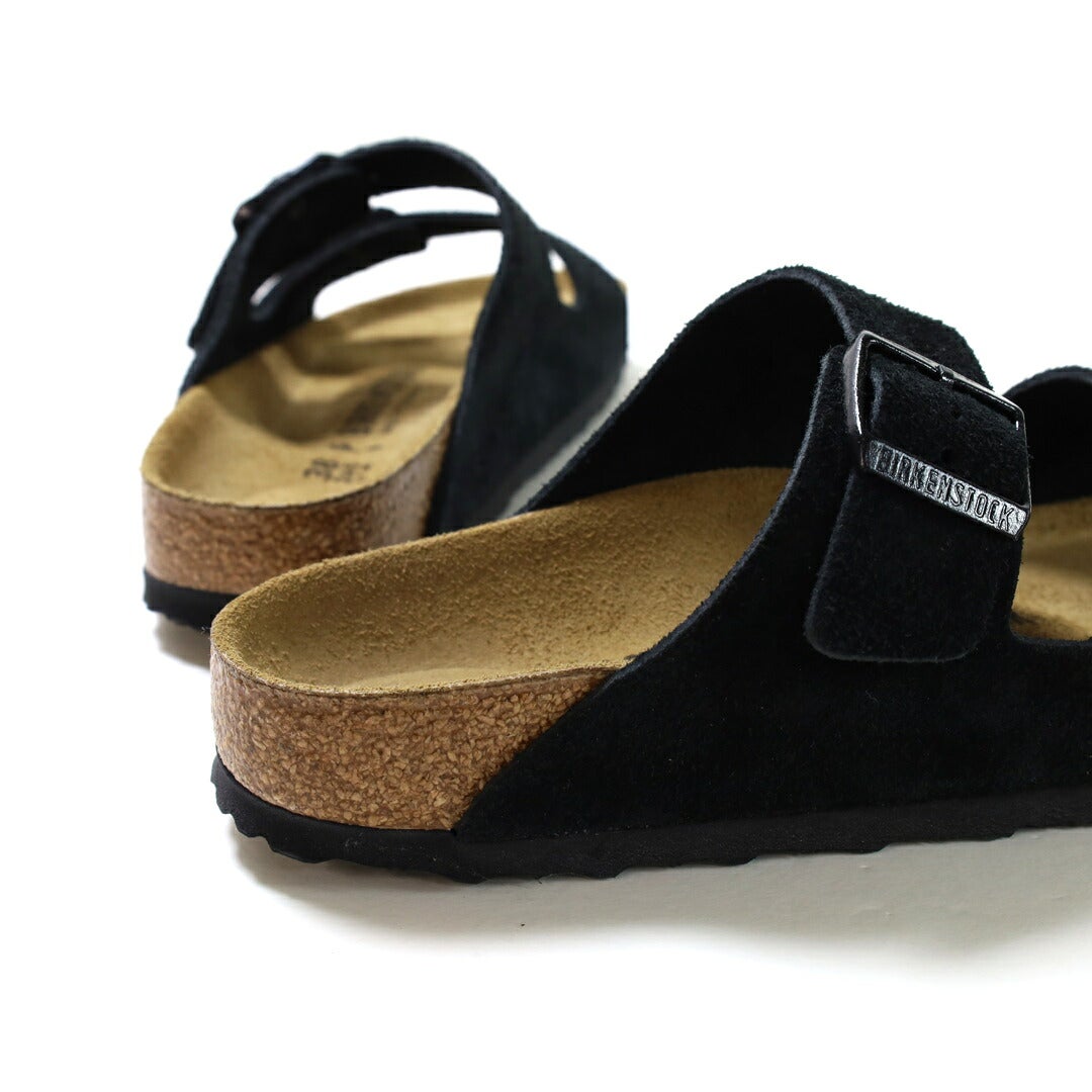 Ya2/ビルケンシュトックBIRKENSTOCK/サンダル/アリゾナスエードレザーブラックARIZONA/1027164/レディース【正規取扱】