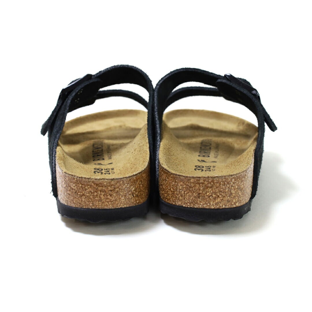 Ya2/ビルケンシュトックBIRKENSTOCK/サンダル/アリゾナスエードレザーブラックARIZONA/1027164/レディース【正規取扱】