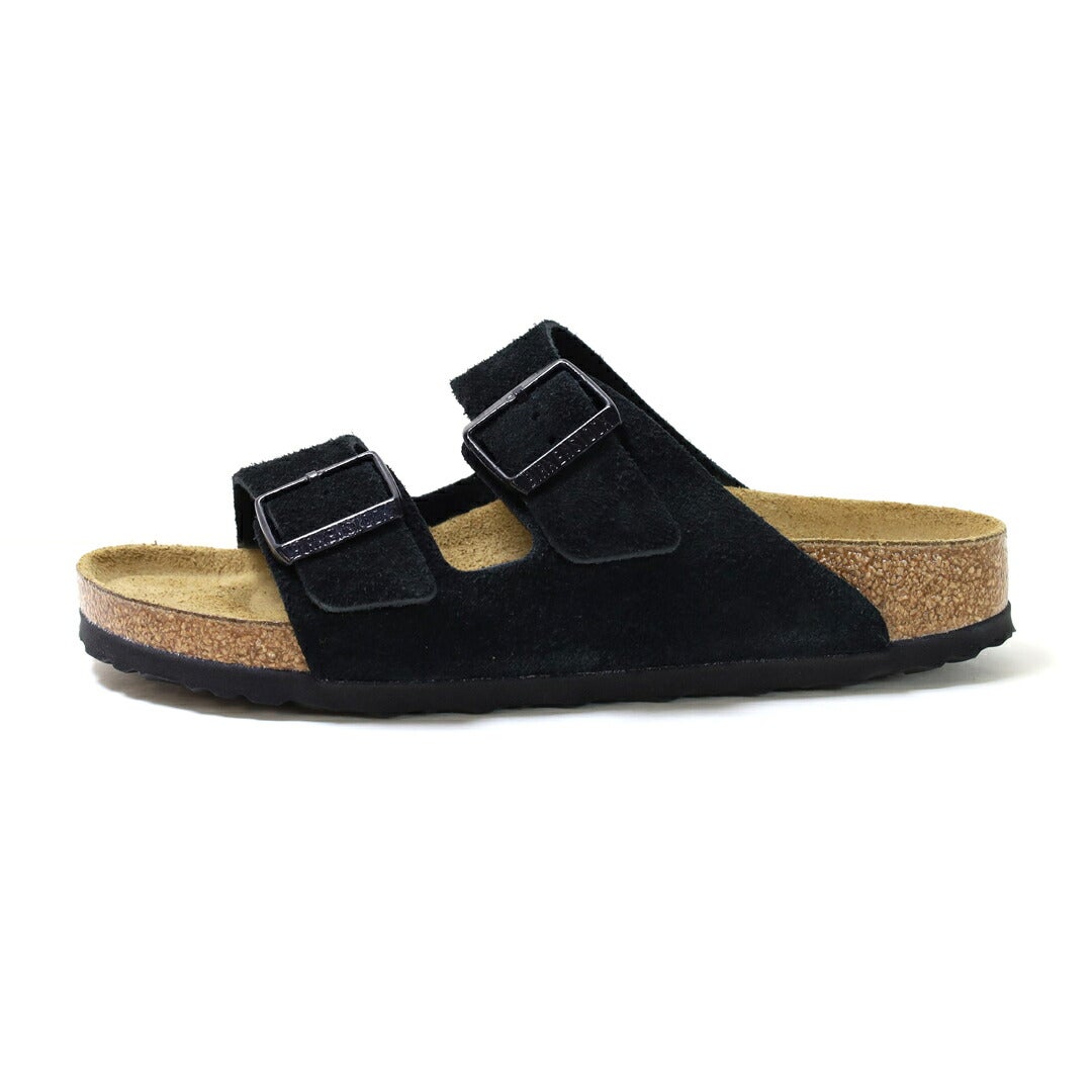 Ya2/ビルケンシュトックBIRKENSTOCK/サンダル/アリゾナスエードレザーブラックARIZONA/1027164/レディース【正規取扱】