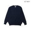 Ya2/ヨネトミニューベーシックYonetomiNEWBASIC/ニットセーター/ウェーブコットンニットプルオーバー/95-264-003/メンズ【正規取扱】