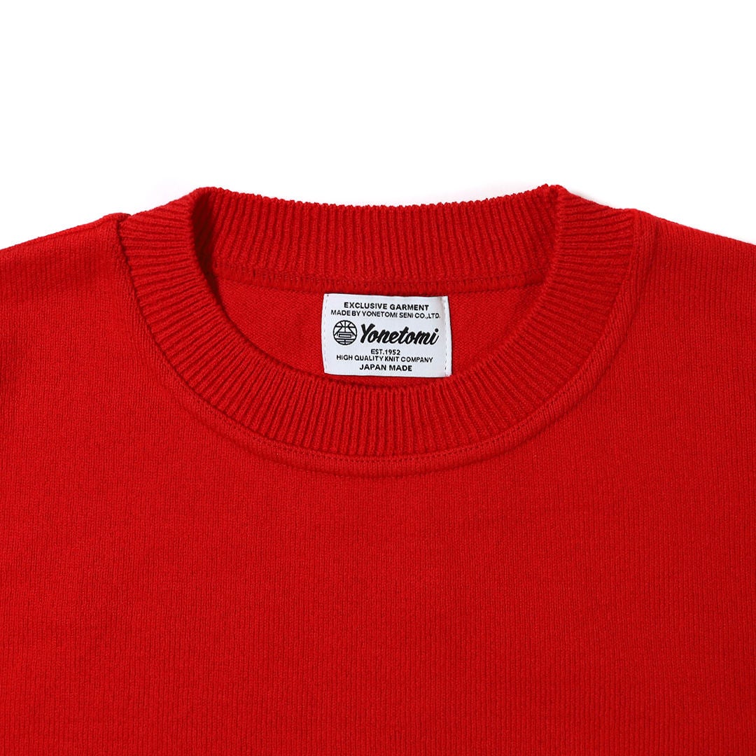 Ya2/ヨネトミニューベーシックYonetomiNEWBASIC/ニットセーター/ウェーブコットンニットプルオーバー/95-264-003/メンズ【正規取扱】