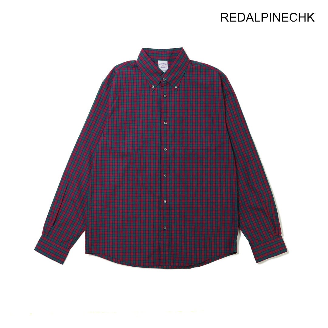 Ya2/ブルックスブラザーズBrooksBrothers/シャツ/コットンポプリンチェックフライデーシャツ/100232499100232506100232507/メンズ【正規取扱】