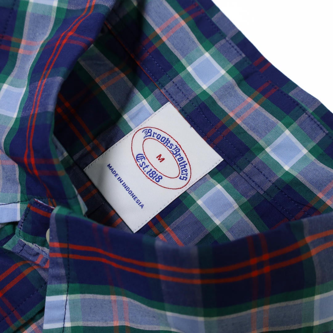 Ya2/ブルックスブラザーズBrooksBrothers/シャツ/コットンポプリンチェックフライデーシャツ/100232499100232506100232507/メンズ【正規取扱】