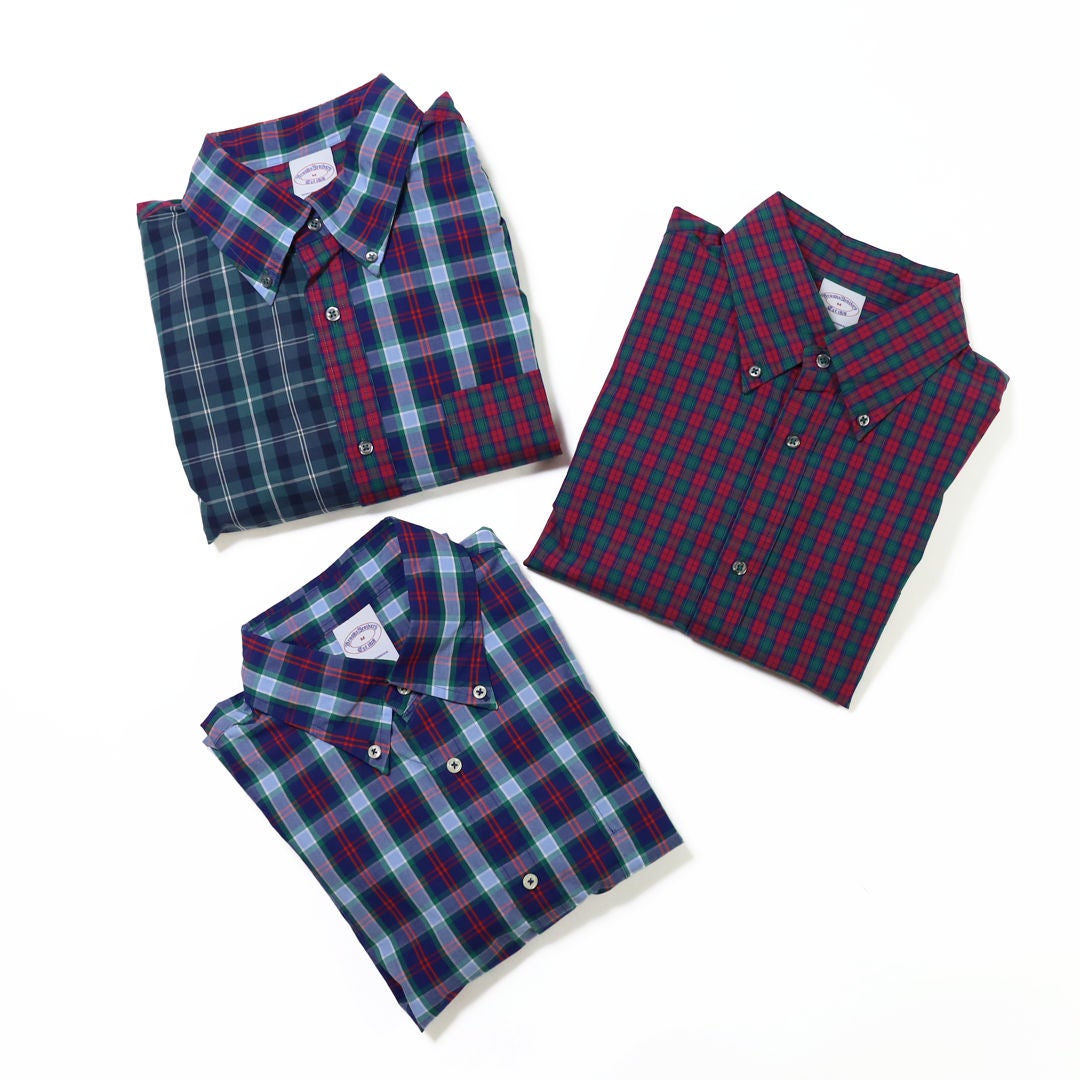 Ya2/ブルックスブラザーズBrooksBrothers/シャツ/コットンポプリンチェックフライデーシャツ/100232499100232506100232507/メンズ【正規取扱】