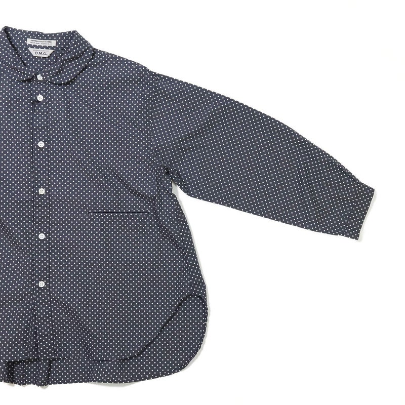 Ya2/ブロカントBrocante/シャツブラウス/ブロードドットラウンドカラーシャツ/16-0792X/レディース【正規取扱】