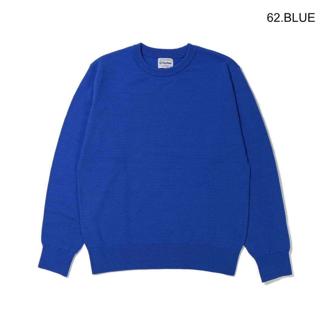 Ya2/ヨネトミYonetomi/ニットセーター/アメリカンウールコットンニットプルオーバー/95-264-013/レディース【正規取扱】