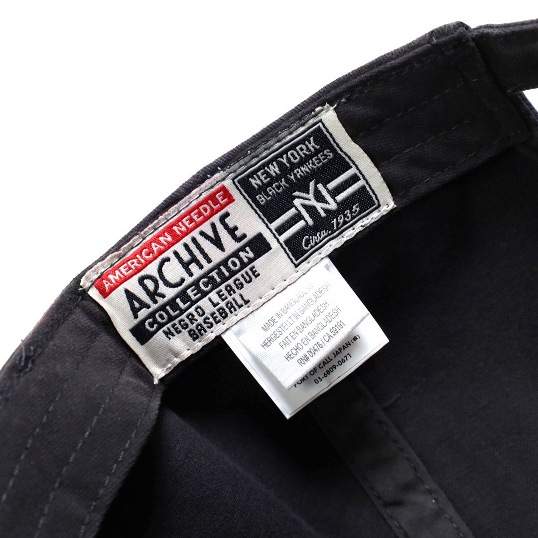 Ya2/アメリカンニードルAMERICANNEEDLE/帽子キャップ/Archive-NewYorkBlackYankees/SMU694B-NBY/メンズレディース【正規取扱】