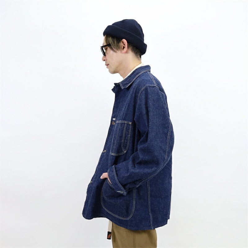 Ya2/オアスロウorSlow/デニムジャケット/1940セルビッチデニムカバーオールOneWash/01-6150-81/メンズ【正規取扱】