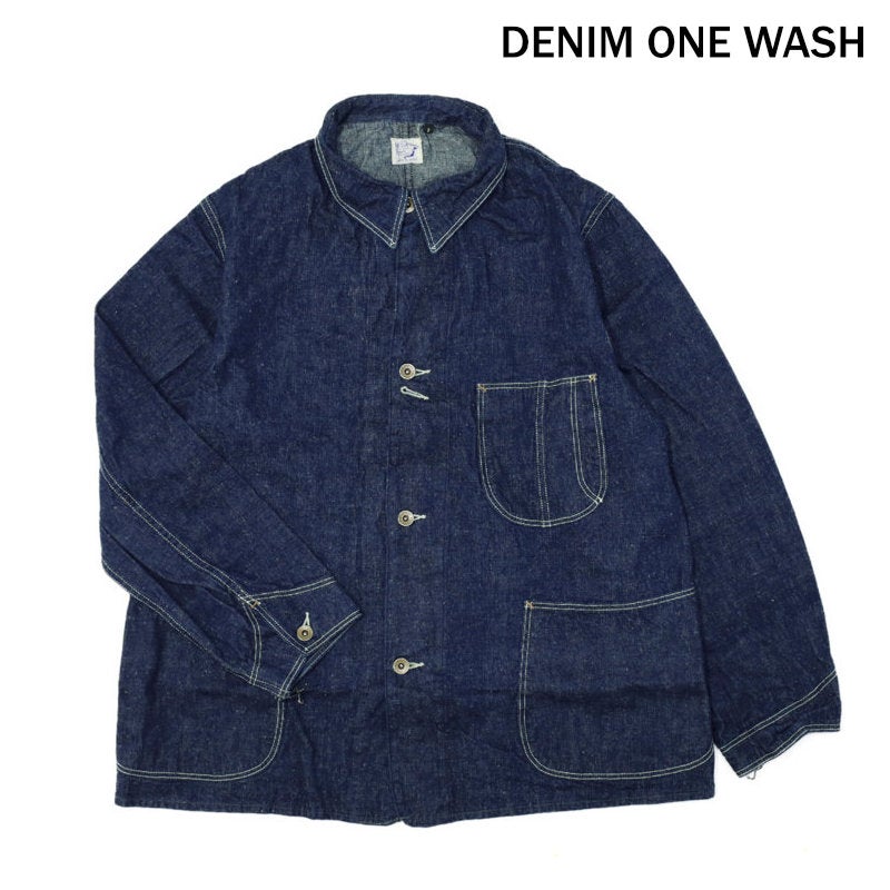 Ya2/オアスロウorSlow/デニムジャケット/1940デニムカバーオールOneWash/01-6150-81/メンズ【正規取扱】
