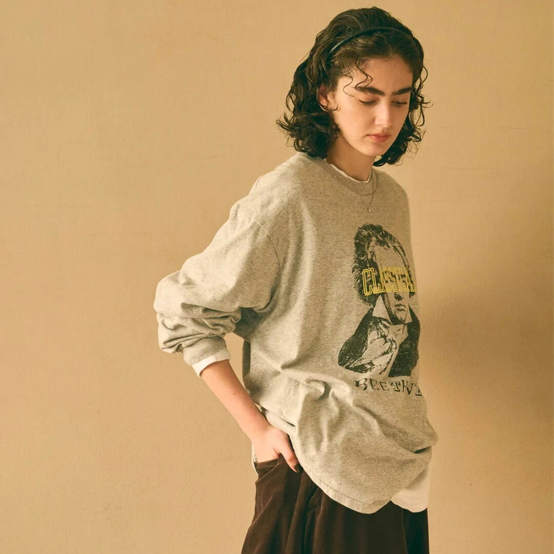 Ya2/カーキKHA:KI/ロンTカットソー/ロングスリーブTシャツクラシカル/MIL26FCS3520/レディース【正規取扱】