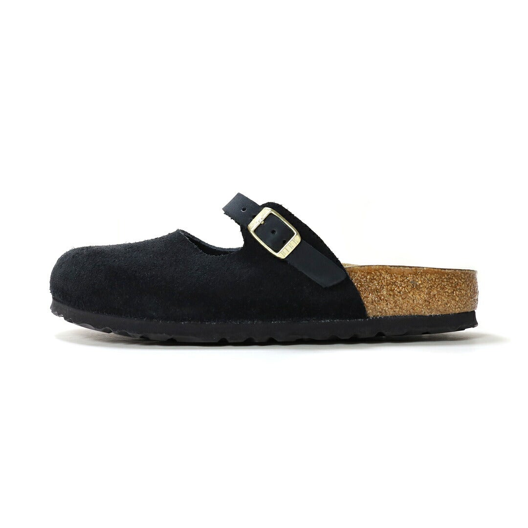 Ya2/ビルケンシュトックBIRKENSTOCK/サンダル/マリアMariaスエードレザーブラック/1032917/レディース【正規取扱】