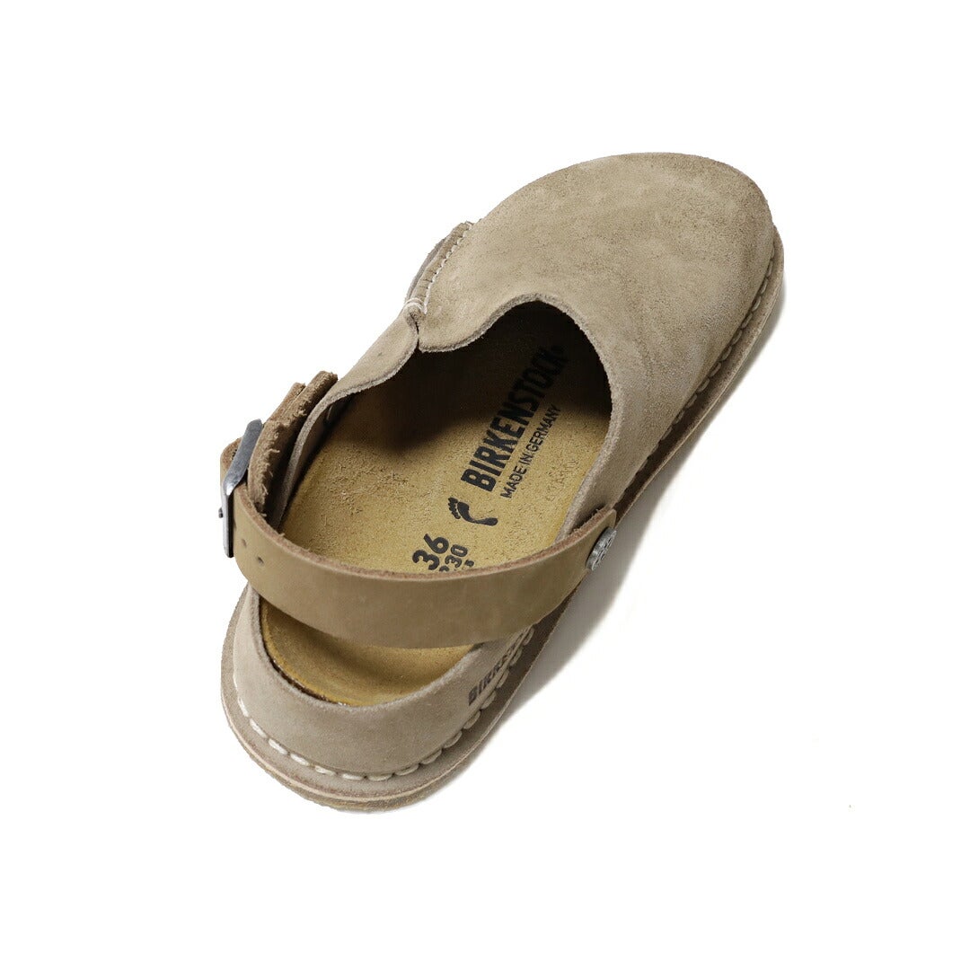 Ya2/ビルケンシュトックBIRKENSTOCK/サンダル/ルトリープレミアムLutryPremiumスエードレザートープ/1025297/レディース【正規取扱】