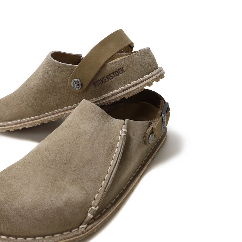 Ya2/ビルケンシュトックBIRKENSTOCK/サンダル/ルトリープレミアムLutryPremiumスエードレザートープ/1025297/レディース【正規取扱】