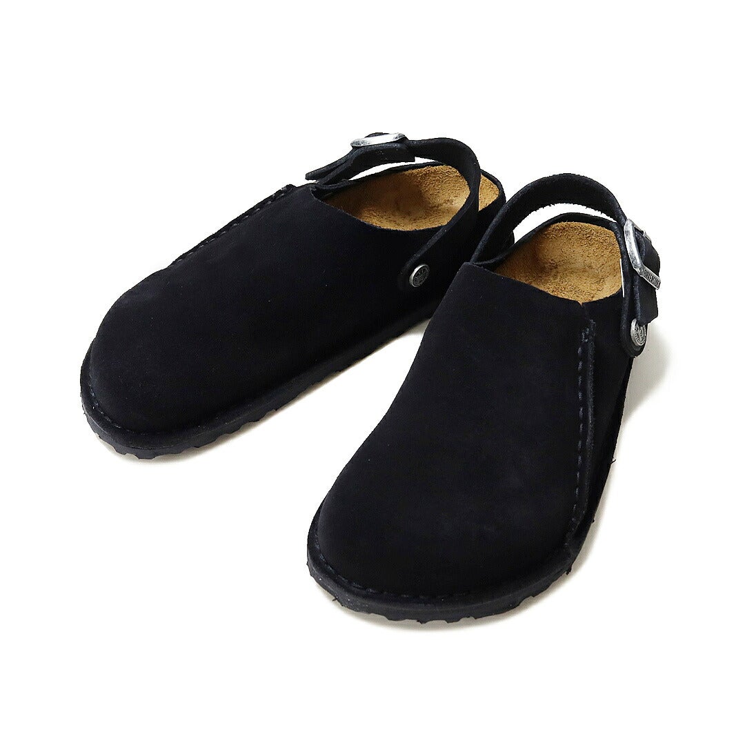 Ya2/ビルケンシュトックBIRKENSTOCK/サンダル/ルトリープレミアムLutryPremiumスエードレザーブラック/1025356/レディース【正規取扱】