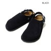Ya2/ビルケンシュトックBIRKENSTOCK/サンダル/ルトリープレミアムLutryPremiumスエードレザーブラック/1025356/レディース【正規取扱】