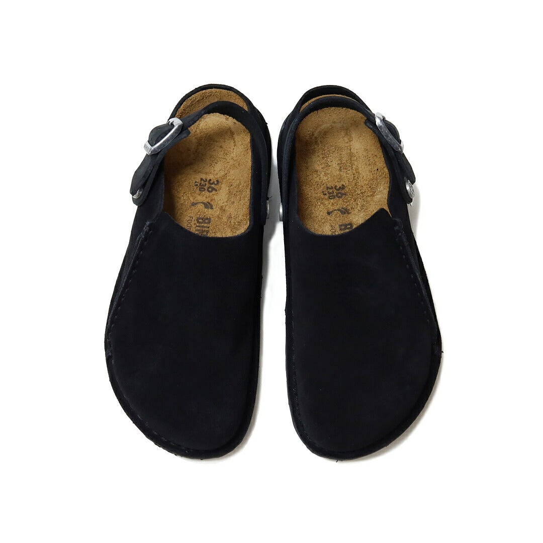 Ya2/ビルケンシュトックBIRKENSTOCK/サンダル/ルトリープレミアムLutryPremiumスエードレザーブラック/1025356/レディース【正規取扱】
