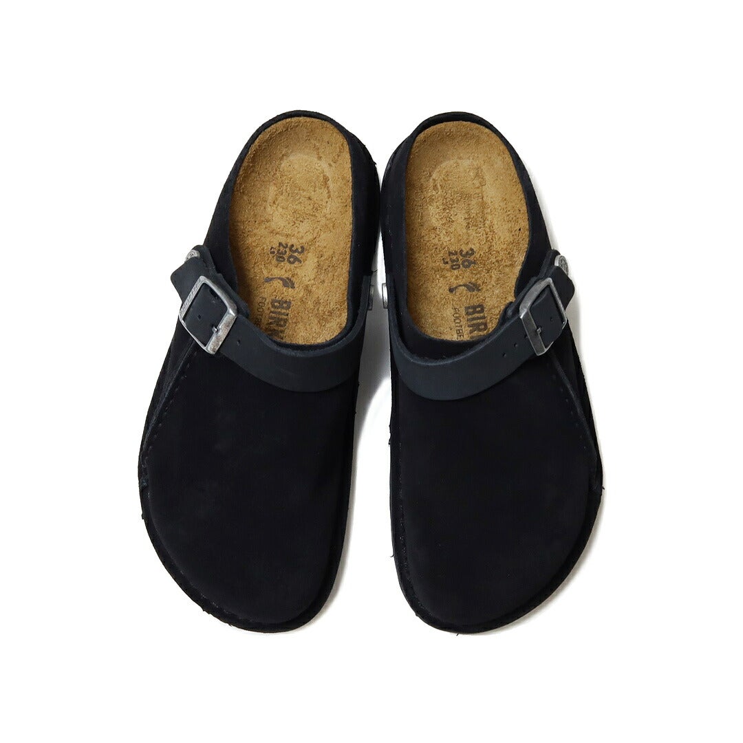 Ya2/ビルケンシュトックBIRKENSTOCK/サンダル/ルトリープレミアムLutryPremiumスエードレザーブラック/1025356/レディース【正規取扱】