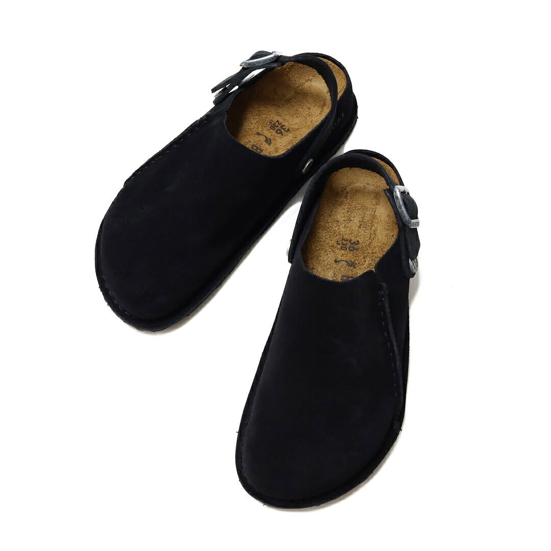 Ya2/ビルケンシュトックBIRKENSTOCK/サンダル/ルトリープレミアムLutryPremiumスエードレザーブラック/1025356/レディース【正規取扱】