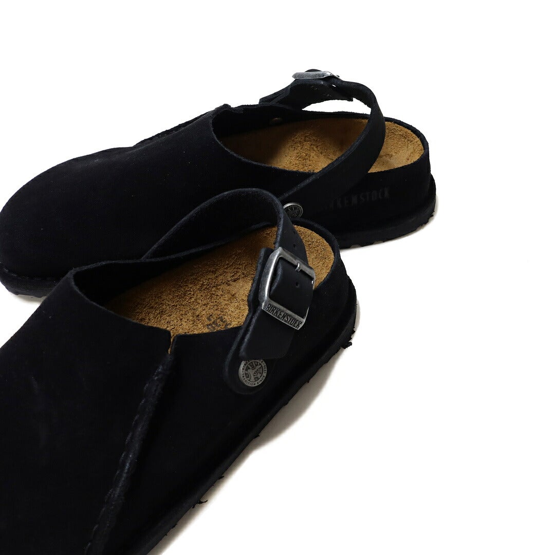 Ya2/ビルケンシュトックBIRKENSTOCK/サンダル/ルトリープレミアムLutryPremiumスエードレザーブラック/1025356/レディース【正規取扱】