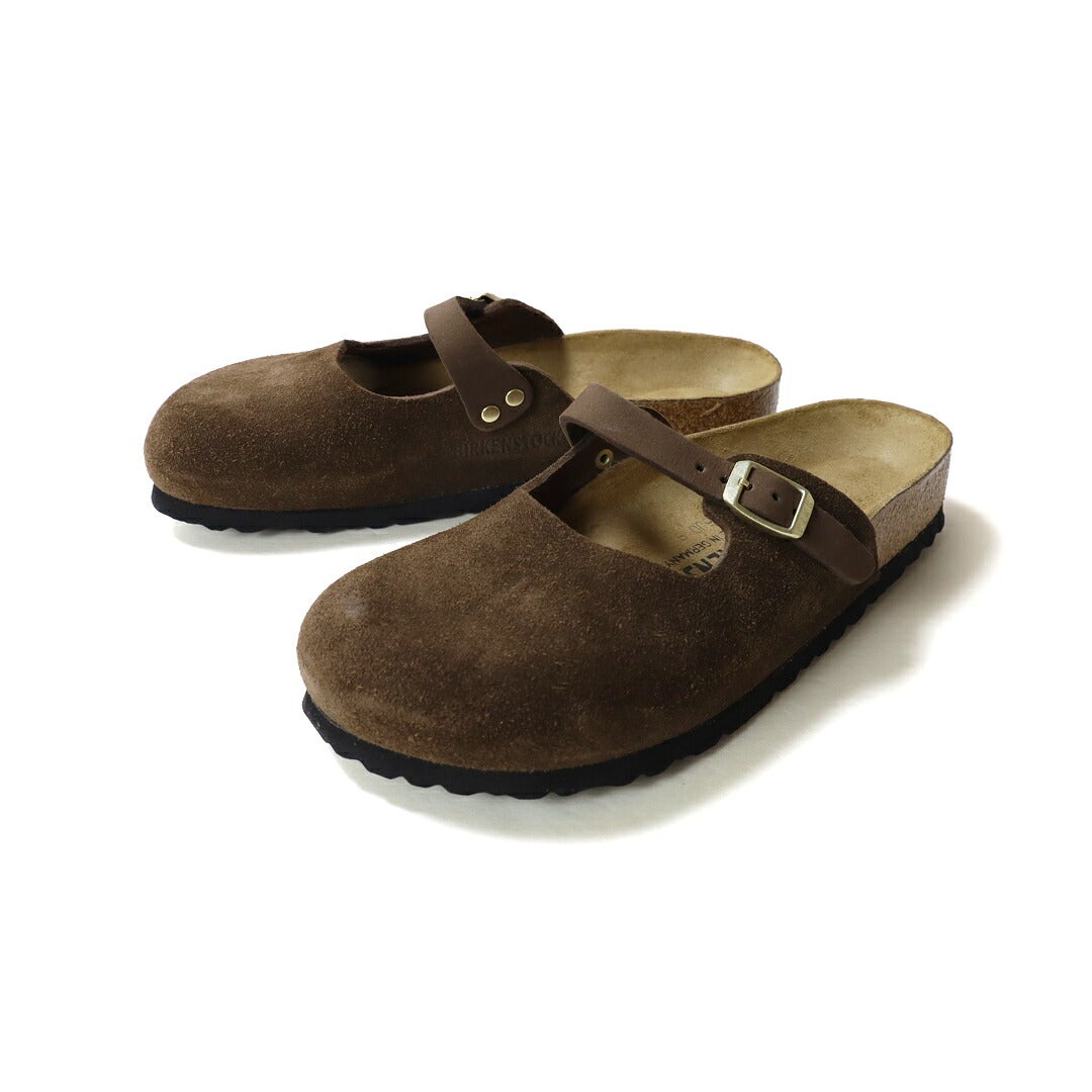 Ya2/ビルケンシュトックBIRKENSTOCK/サンダル/マリアMariaスエードレザーブラック/1032917/レディース【正規取扱】