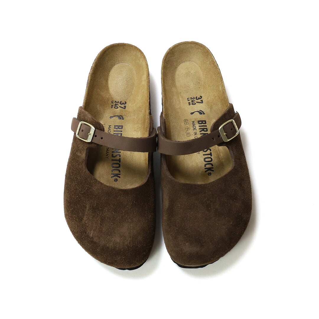 Ya2/ビルケンシュトックBIRKENSTOCK/サンダル/マリアMariaスエードレザーブラック/1032917/レディース【正規取扱】