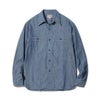 Ya2/【期間限定ポイント】バズリクソンズBUZZRICKSONS/シャツ/ブルーシャンブレーワークシャツBLUECHAMBRAYWORKSHIRTS/BR25995/メンズ【正規取扱】