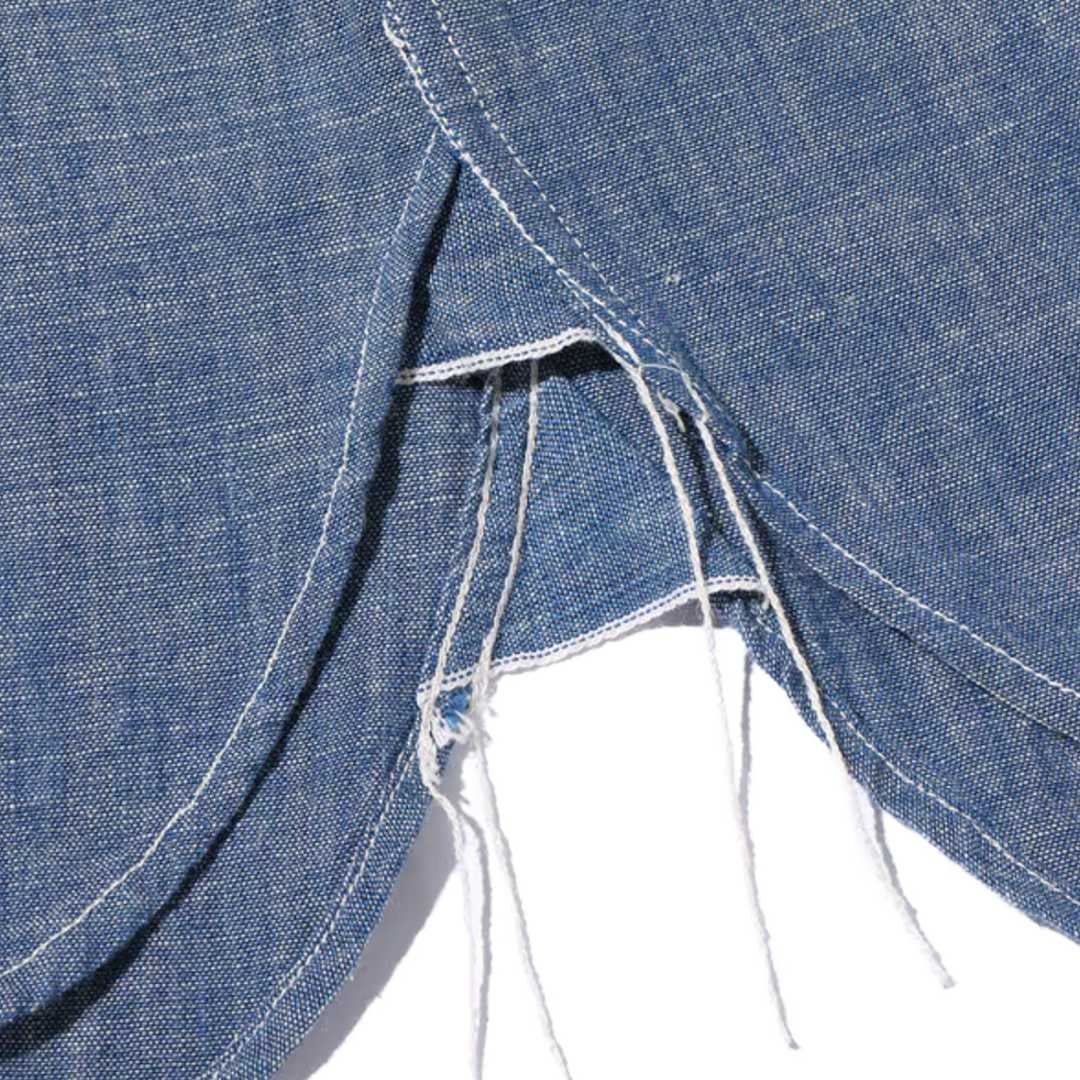 メンズ/BUZZRICKSONS【バズリクソンズ】BR25995ブルーシャンブレーワークシャツBLUECHAMBRAYWORKSHIRTS【正規取扱】2023春夏