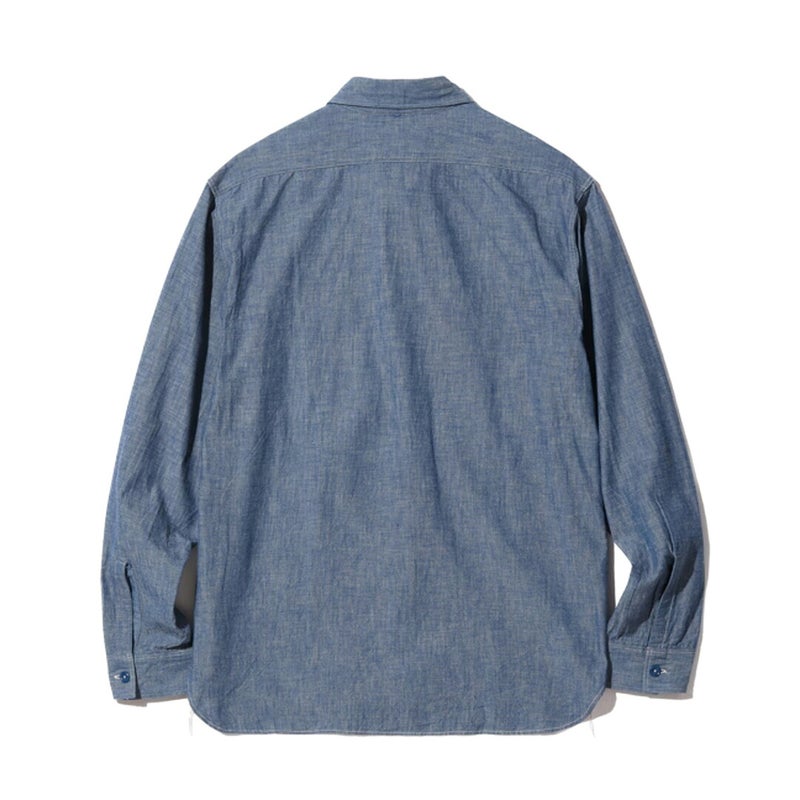 メンズ/BUZZRICKSONS【バズリクソンズ】BR25995ブルーシャンブレーワークシャツBLUECHAMBRAYWORKSHIRTS【正規取扱】2023春夏