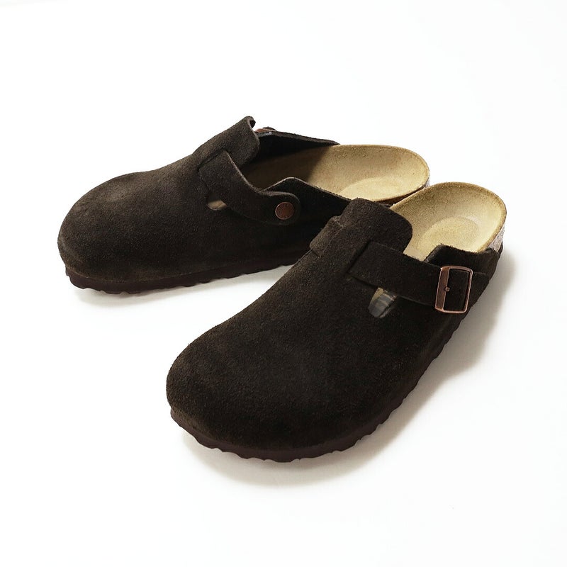 Ya2/ビルケンシュトックBIRKENSTOCK/サンダル/ボストンBostonスエードレザーモカ/1027460/レディース【正規取扱】