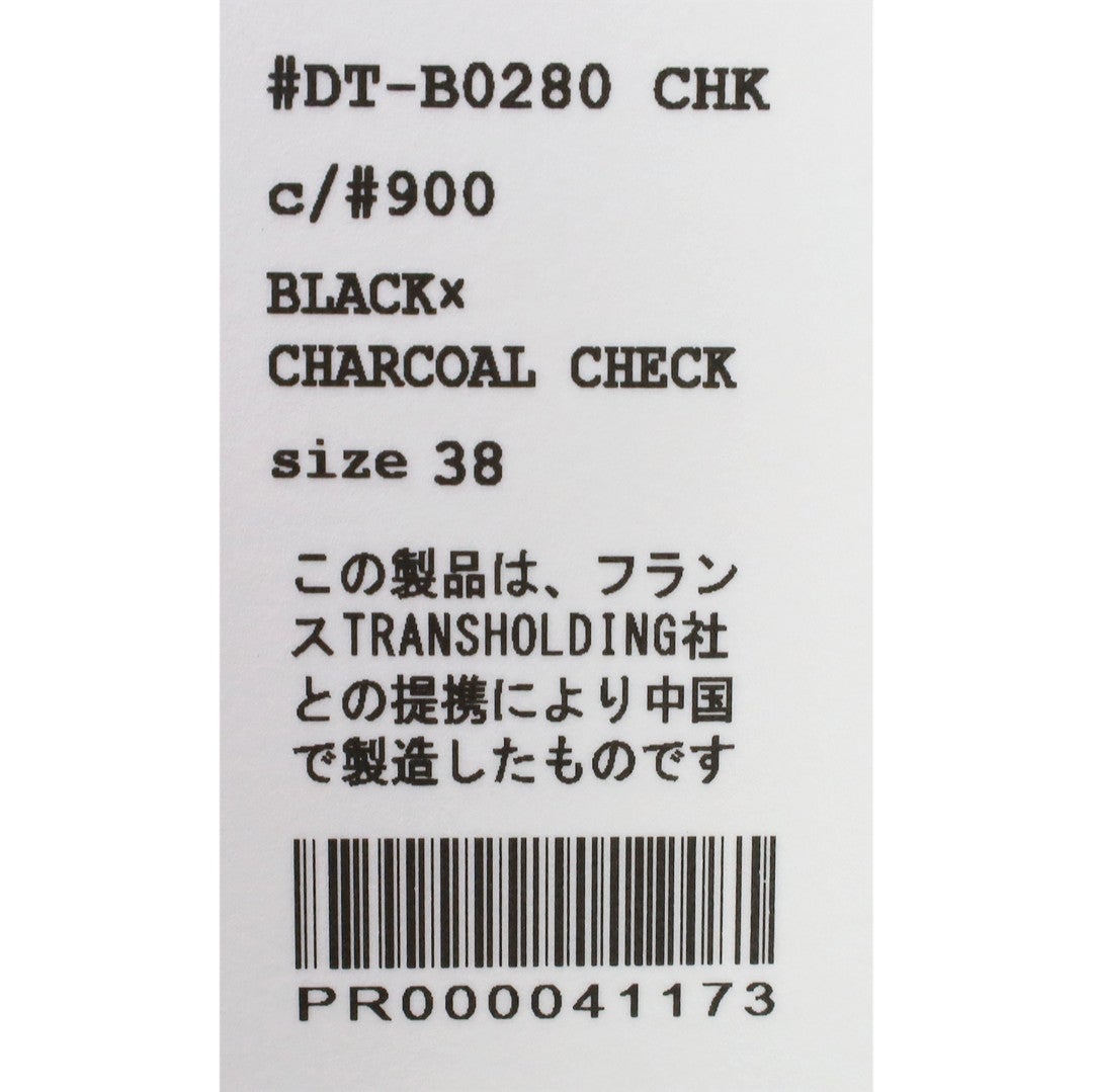 Ra9/ダントンDANTON/シャツ/コットンフランネルチェックバンドカラーシャツ/DT-B0280CHK/メンズ【正規取扱】