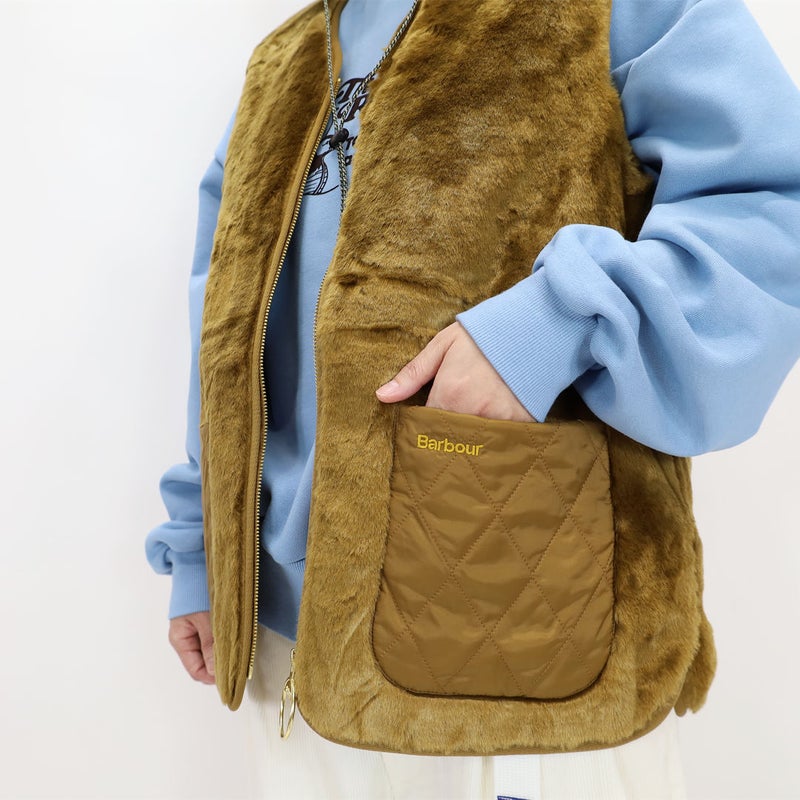 Ya2/バブアーBarbour/ベスト/Karinファーライナー/LGI0201/レディース【正規取扱】