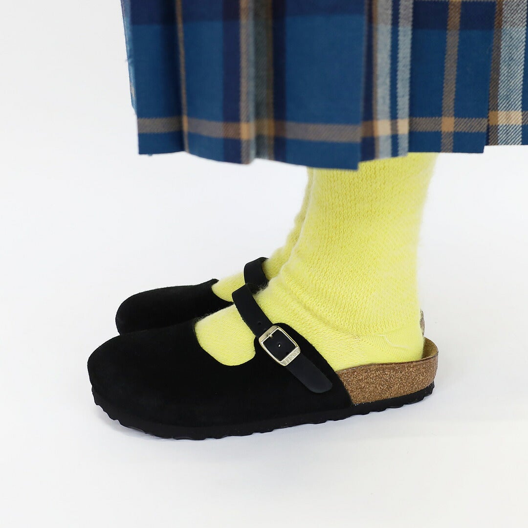 Ya2/ビルケンシュトックBIRKENSTOCK/サンダル/マリアMariaスエードレザーブラック/1032917/レディース【正規取扱】