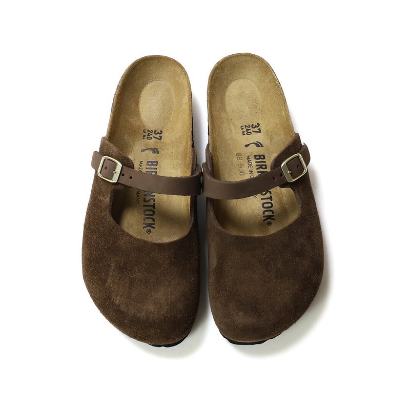 Ya2/ビルケンシュトックBIRKENSTOCK/サンダル/マリアMariaスエードレザーブラック/1032917/レディース【正規取扱】
