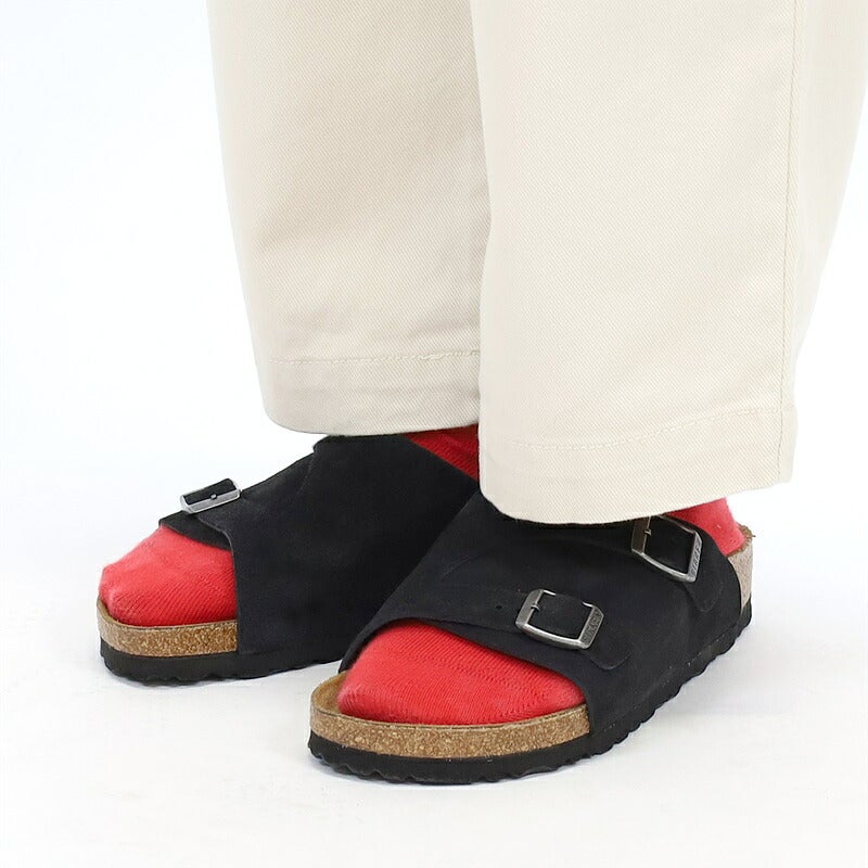 Ya2/【期間限定ポイント】ビルケンシュトックBIRKENSTOCK/サンダル/チューリッヒスエードレザーブラックZurich/1025060/レディース【正規取扱】
