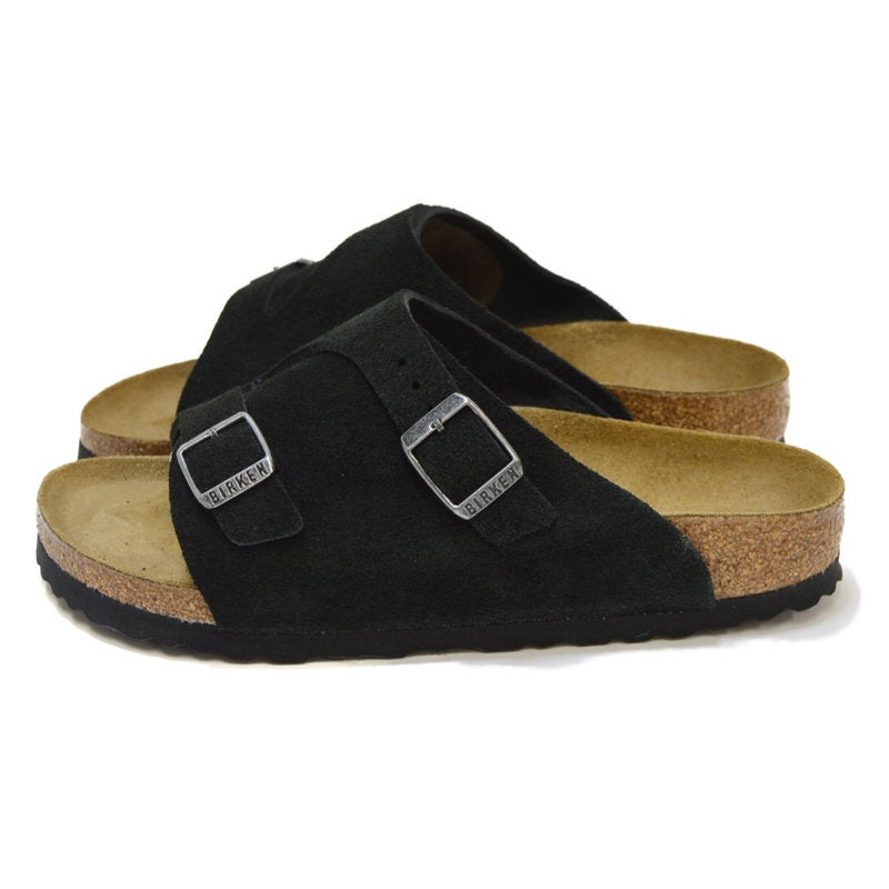 Ya2/レディース/BIRKENSTOCK【ビルケンシュトック】1025060チューリッヒスエードレザーブラック【正規取扱】2023春夏